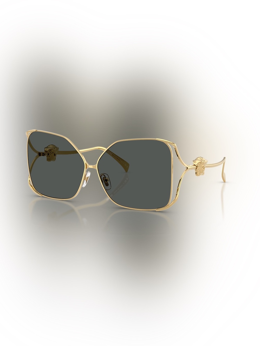Versace Medusa Logo Gold Sunglasses VE2288